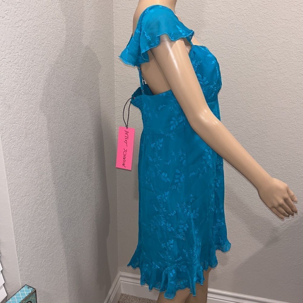 NWT-Betsey Johnson sexy summer flirty mini dress - Picture 4 of 7